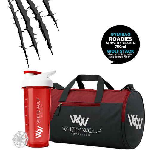 Gym Bag + Roadies Shaker