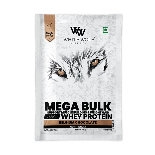 Mega Bulk Mass Gainer With Whey Protein Travel Pack