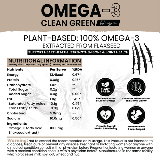 Omega 3 Clean-Green