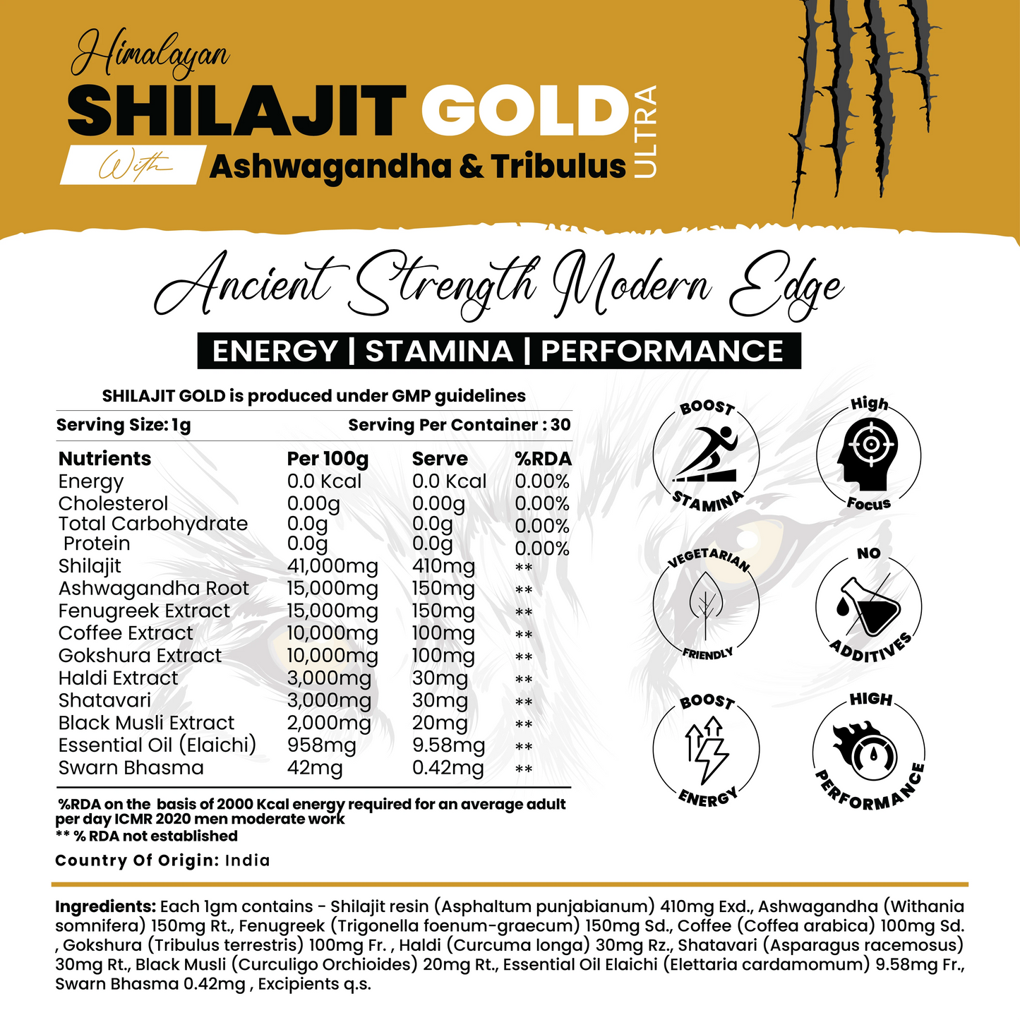 Shilajit Gold Ultra