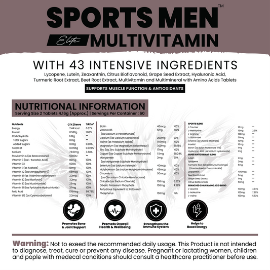 Sports Men multivitamin