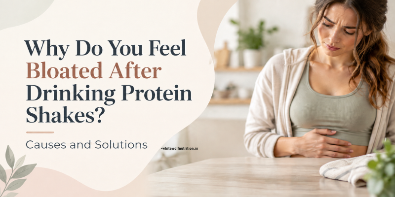 Why Do You Feel Bloated After Drinking Protein Shakes? Causes and Solutions