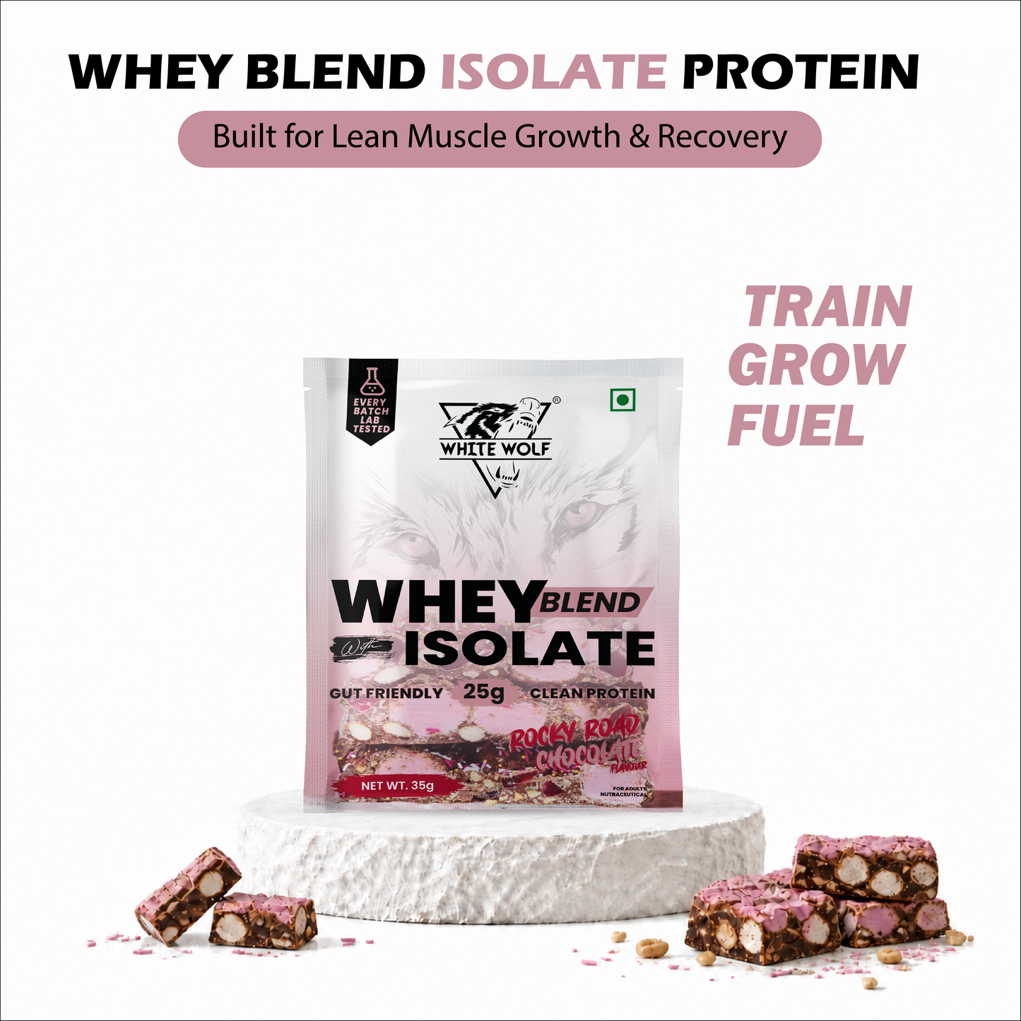 Whey Blend with Isolate – 25 g Protein Travel Pack