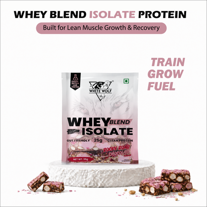 Whey Blend with Isolate – 25 g Protein Travel Pack