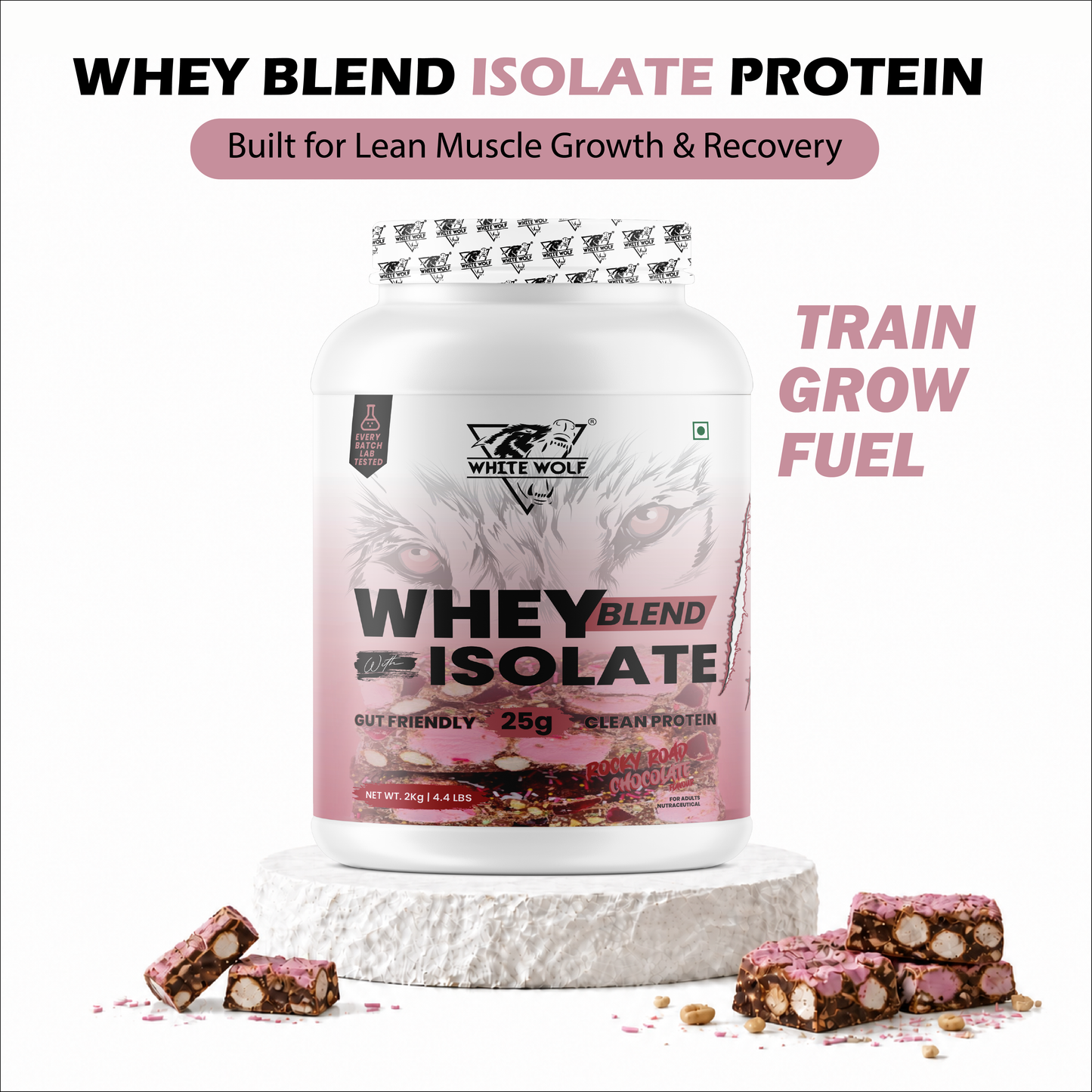 Whey Blend with Isolate – 25 g Protein
