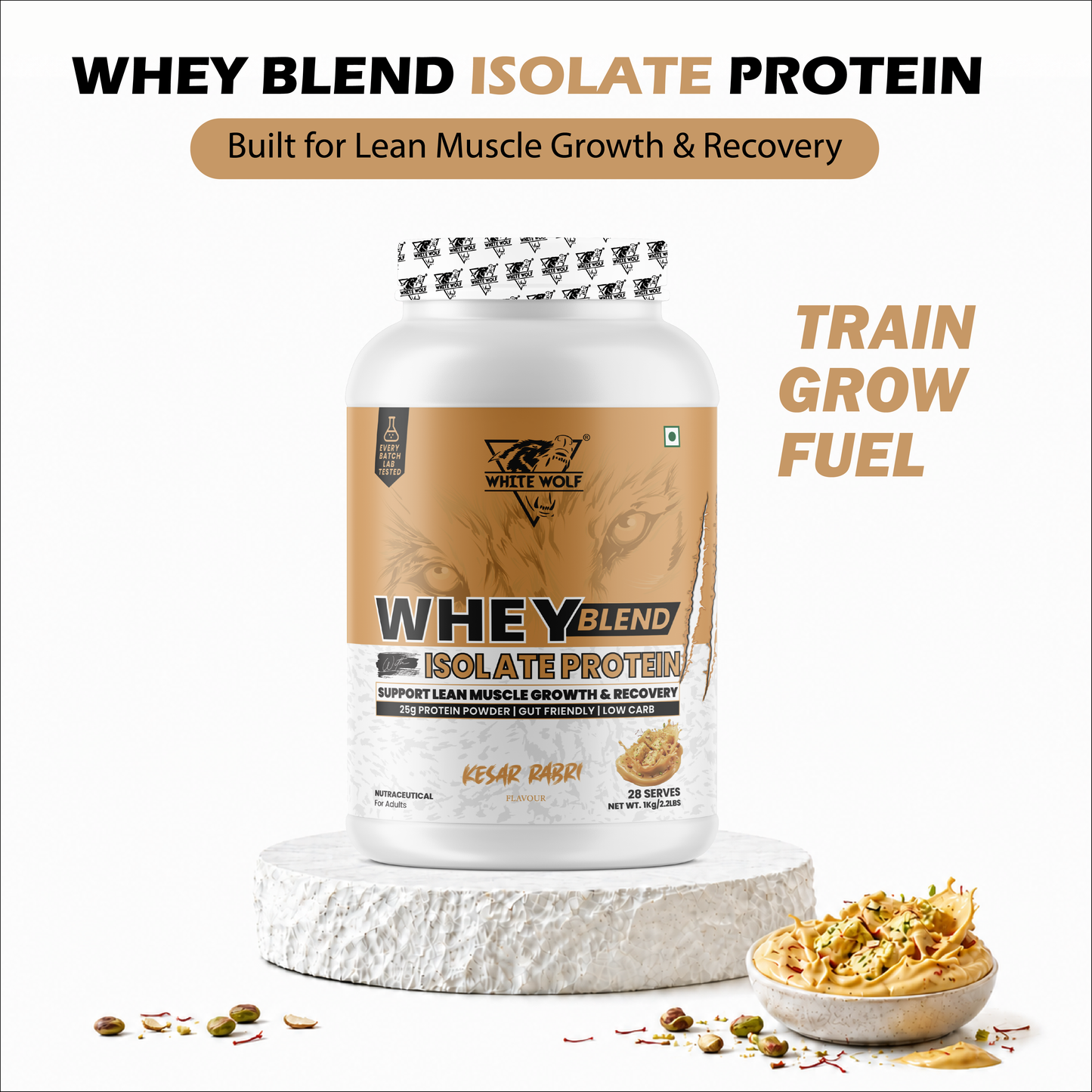 Whey Blend with Isolate – 25 g Protein