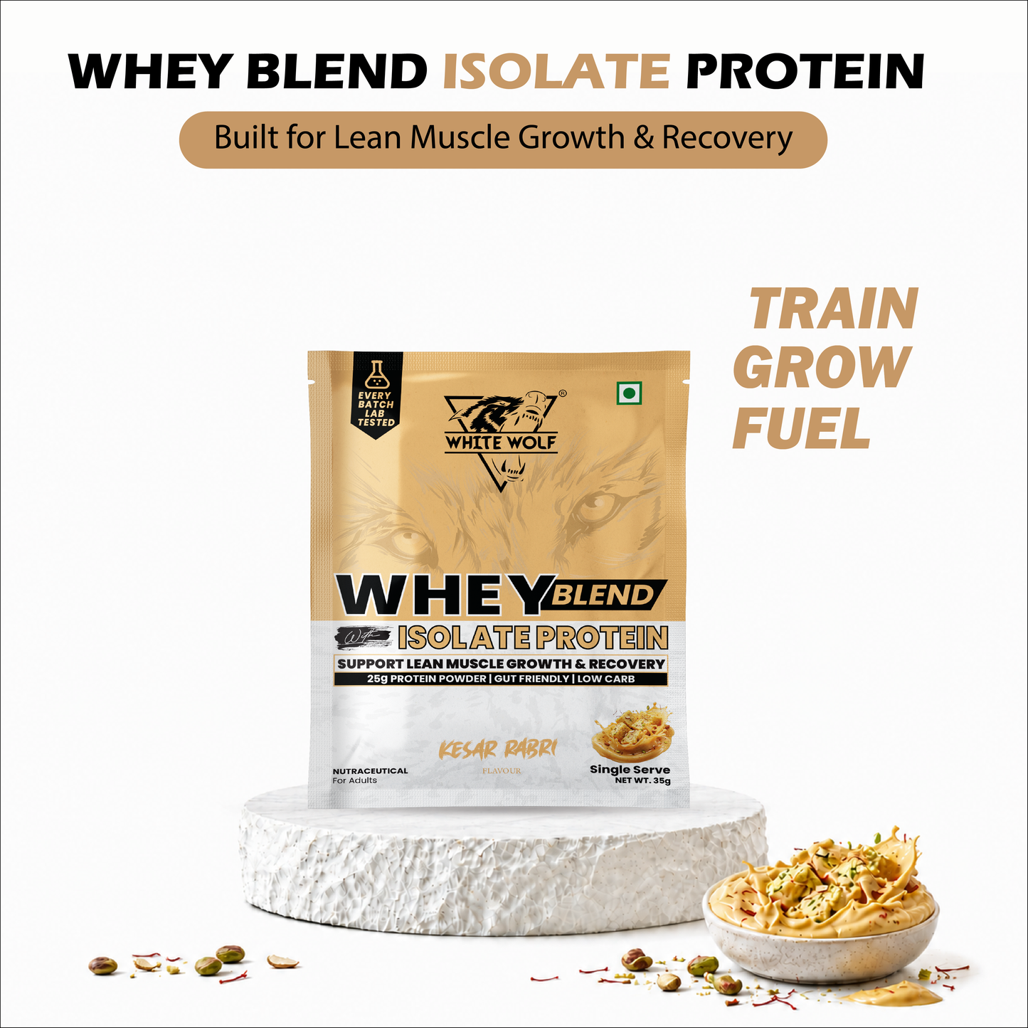 Whey Blend with Isolate – 25 g Protein Travel Pack