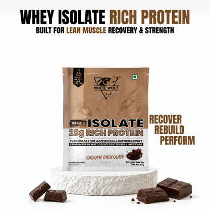 Whey Isolate – 28 g Protein Travel Pack