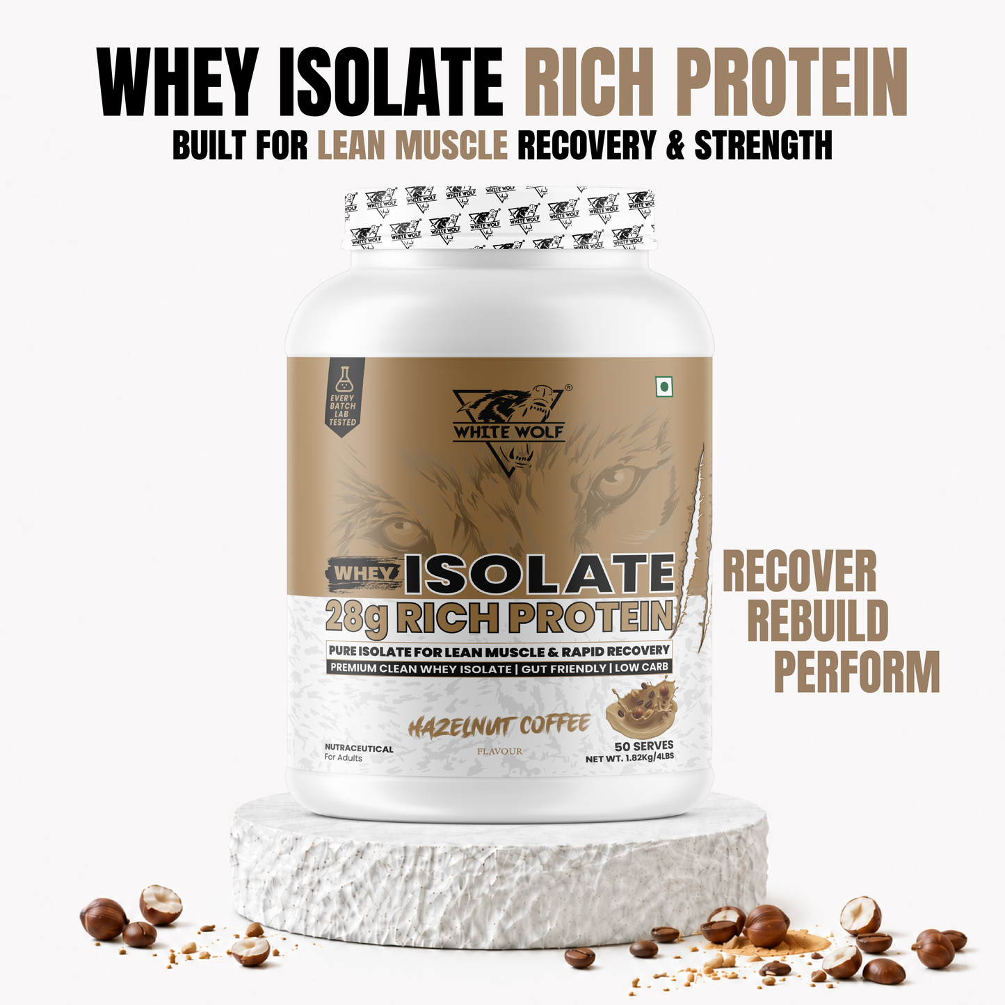 Whey Isolate – 28 g Protein