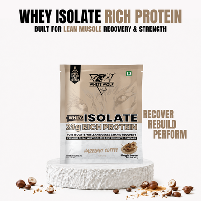 Whey Isolate – 28 g Protein Travel Pack