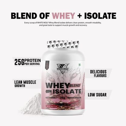 Whey Blend with Isolate – 25 g Protein