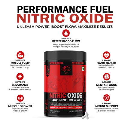 Nitric Oxide  With L- Arginine Hcl & AKG
