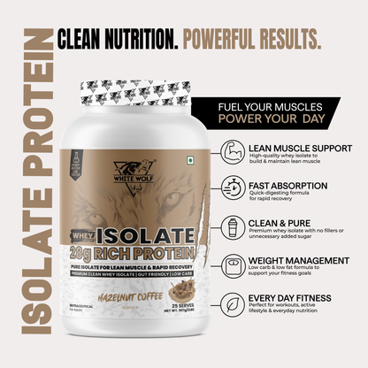 Whey Isolate – 28 g Protein