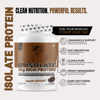 Whey Isolate – 28 g Protein