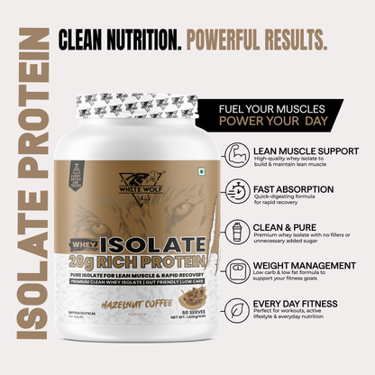 Whey Isolate – 28 g Protein