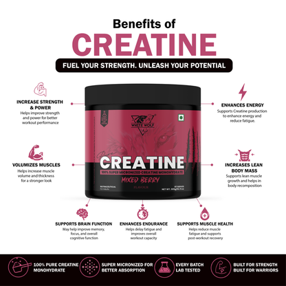 Pure Range Creatine Monohydrate – Flavoured