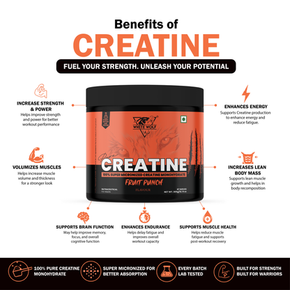 Pure Range Creatine Monohydrate – Flavoured