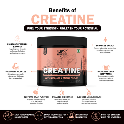 Pure Range Creatine Monohydrate – Flavoured