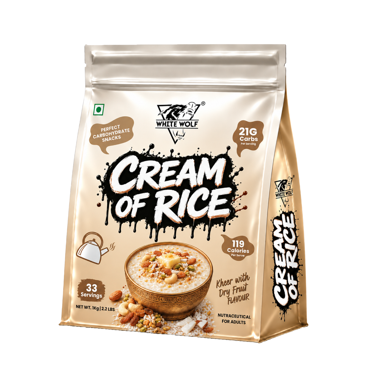 White Wolf Cream of Rice – 1 kg