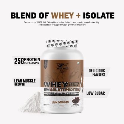 Whey Blend with Isolate – 25 g Protein