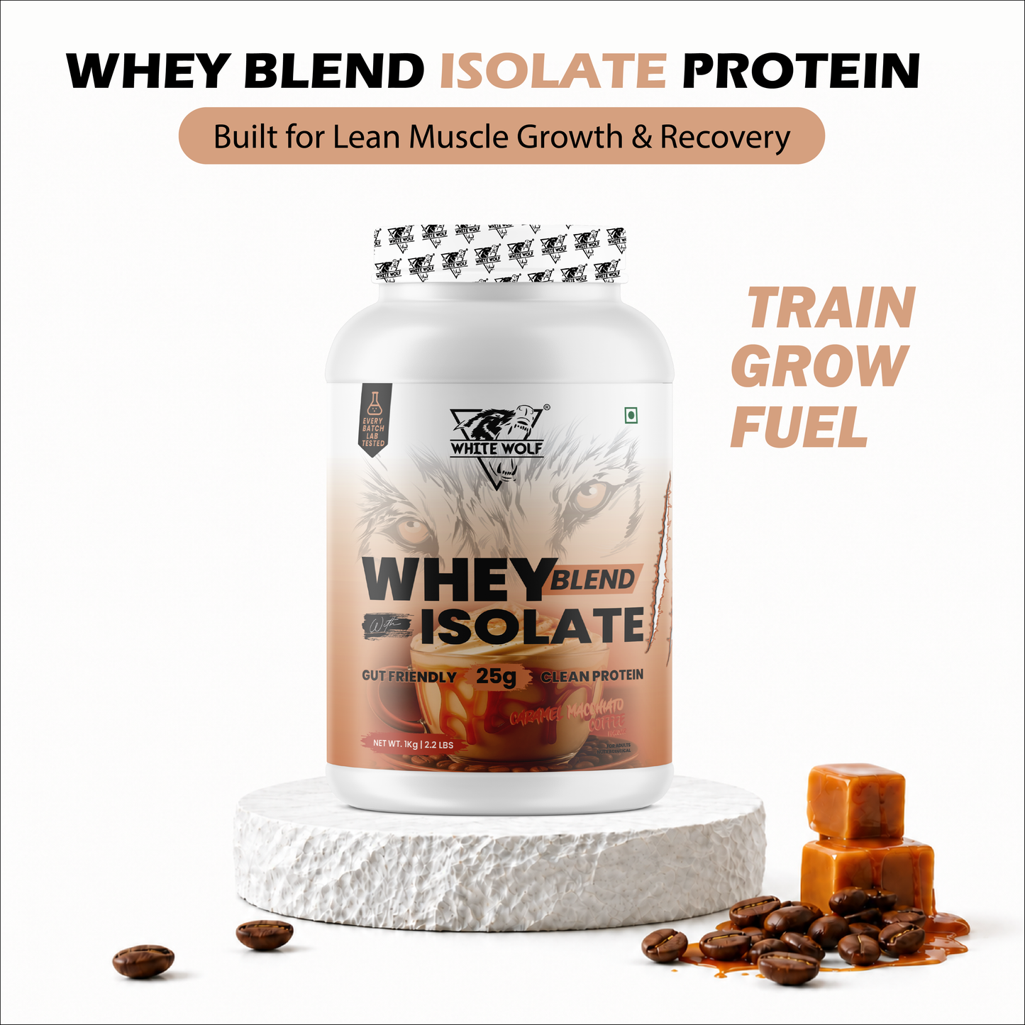 Whey Blend with Isolate – 25 g Protein