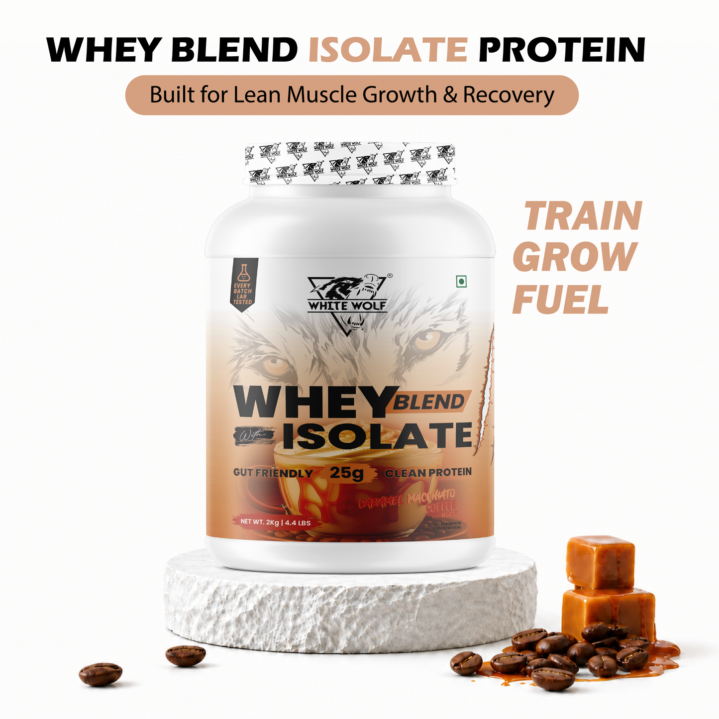 Whey Blend with Isolate – 25 g Protein