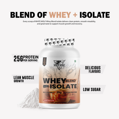 Whey Blend with Isolate – 25 g Protein