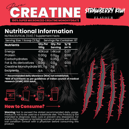 Pure Range Creatine Monohydrate – Flavoured