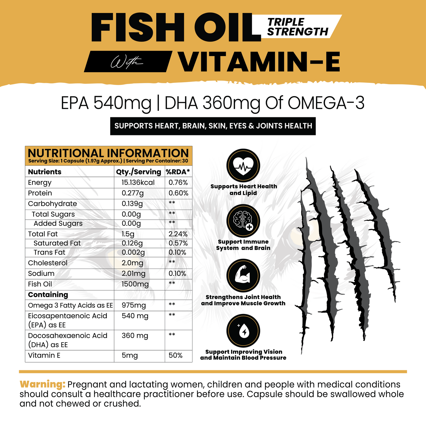 Fish Oil with Vitamin E