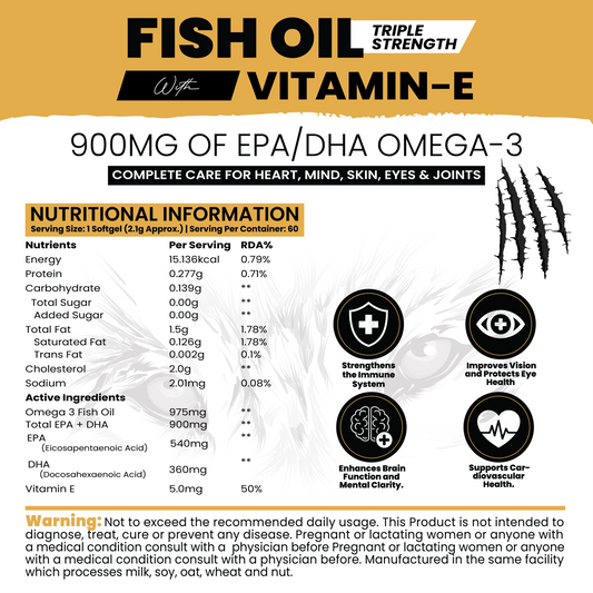 Fish Oil with Vitamin E