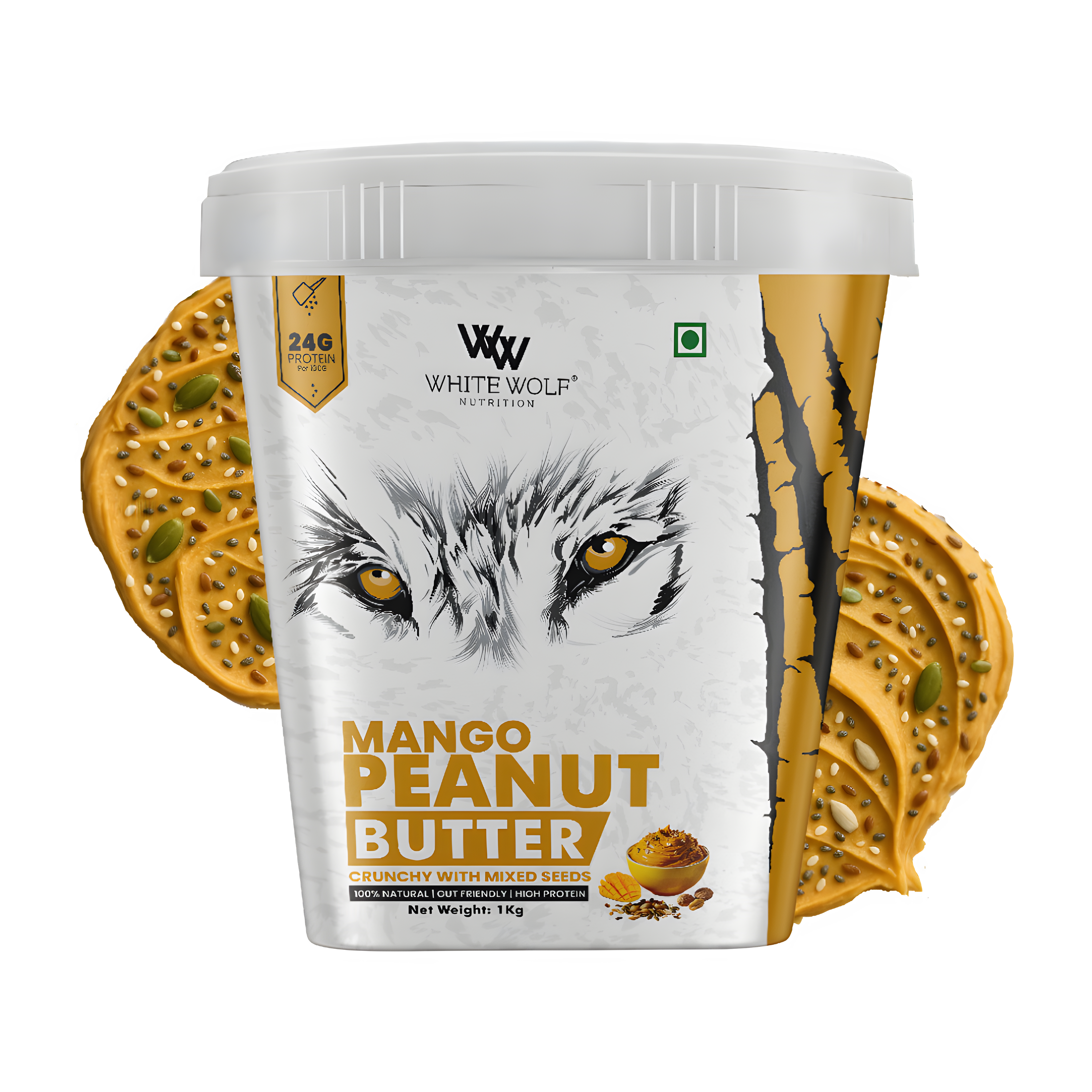 Mango With Mixed Seeds Peanut Butter