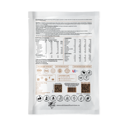 Mega Bulk Mass Gainer With Whey Protein Travel Pack