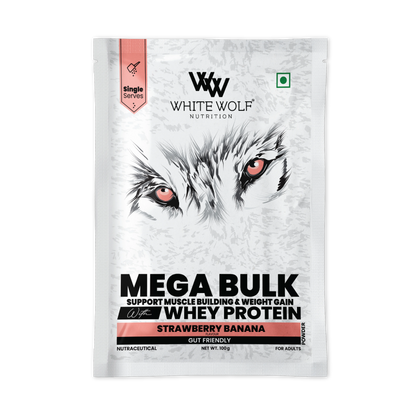 Mega Bulk Mass Gainer With Whey Protein