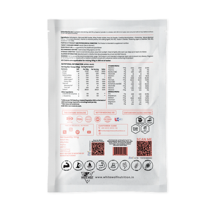 Mega Bulk Mass Gainer With Whey Protein Travel Pack