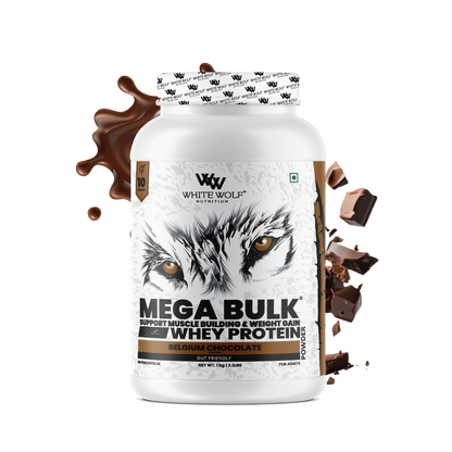 Mega Bulk Mass Gainer With  Whey Protein