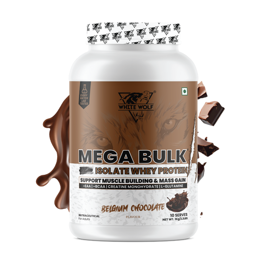 Mega Bulk Mass Gainer with Whey Protein