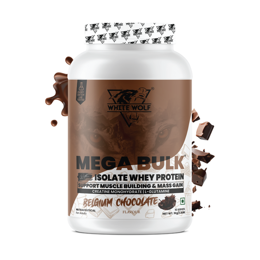 Mega Bulk Mass Gainer with Whey Protein