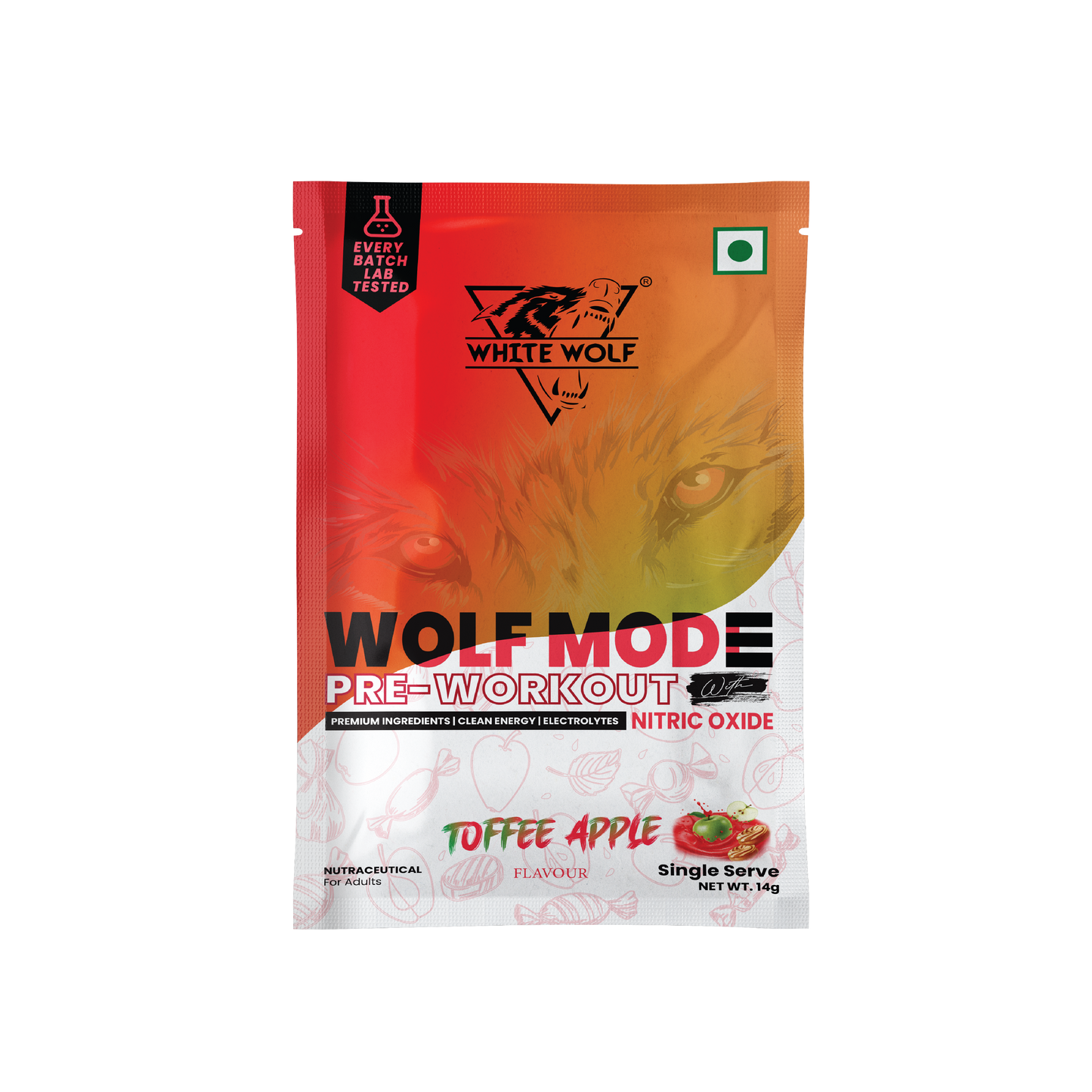 Wolf Mode Pre-Workout Travel Pack