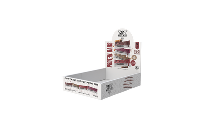 White Wolf Protein Bar (18g Protein) | No Added Sugar | BCAA, Fiber & Digestive Enzymes