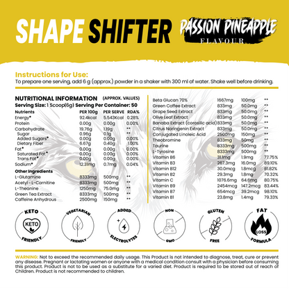 Shape Shifter – Fat Burner