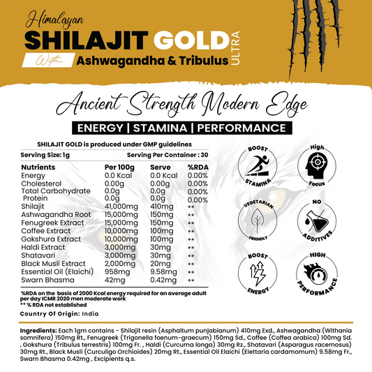Shilajit Gold Ultra