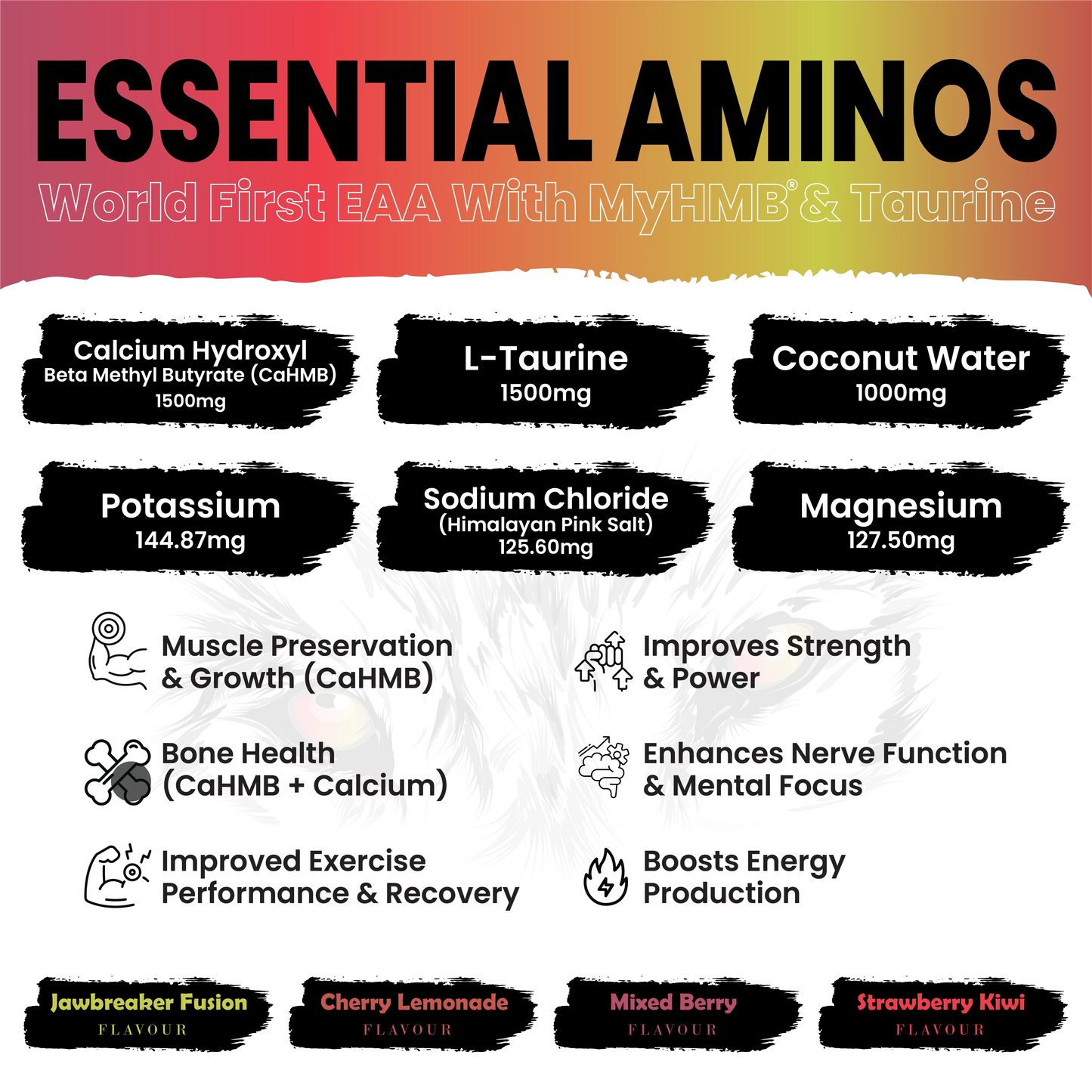 Essential Aminos EAA With My HMB