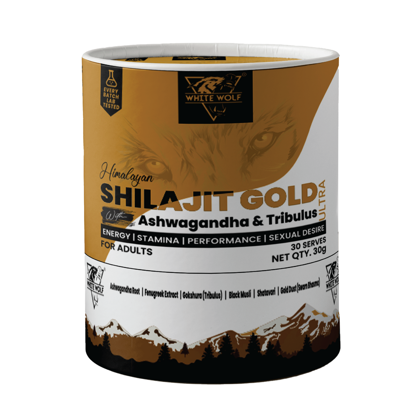 Shilajit Gold Ultra with Ashwagandha & Tribulus | Energy | Stamina | Performance | Sexual Desire*