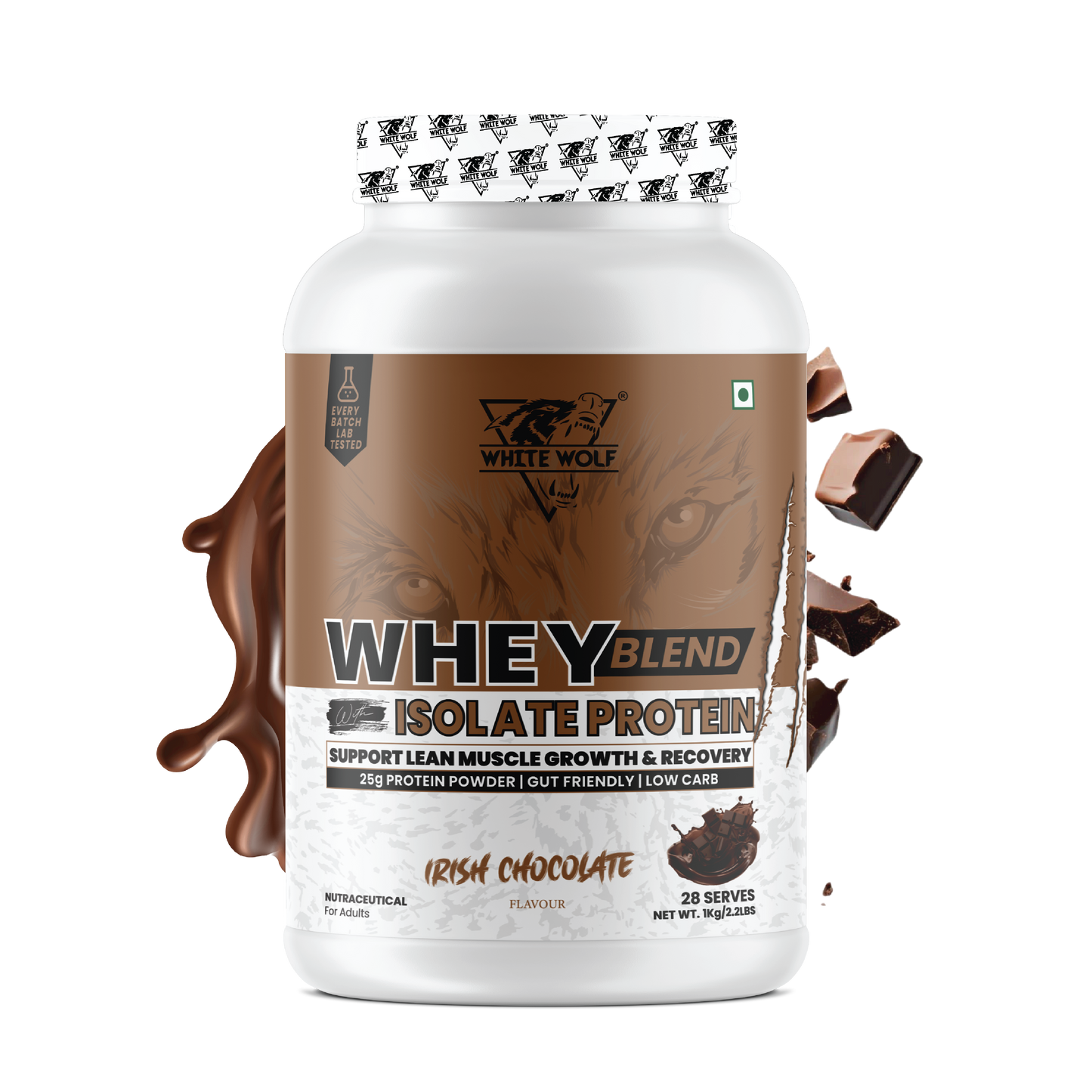 Whey Blend with Isolate – 25 g Protein