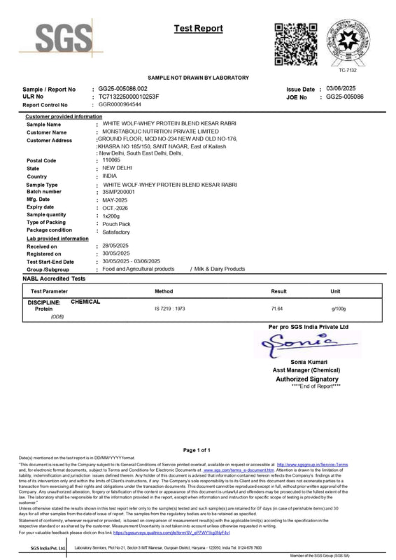 Lab Test Report