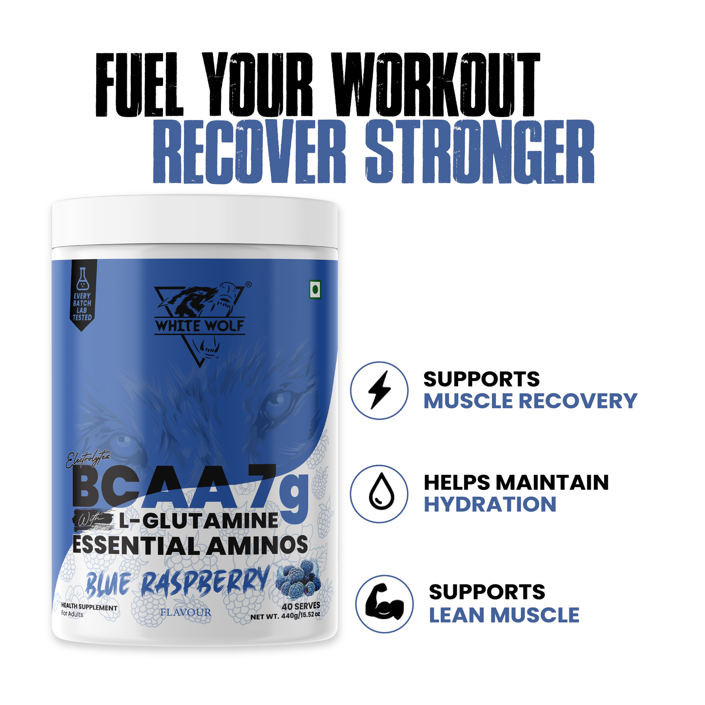 BCAA 7 g with L-Glutamine (1 g) & Electrolytes