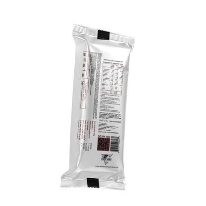 White Wolf Protein Bar (18g Protein) | No Added Sugar | BCAA, Fiber & Digestive Enzymes