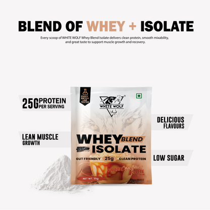 Whey Blend with Isolate – 25 g Protein Travel Pack