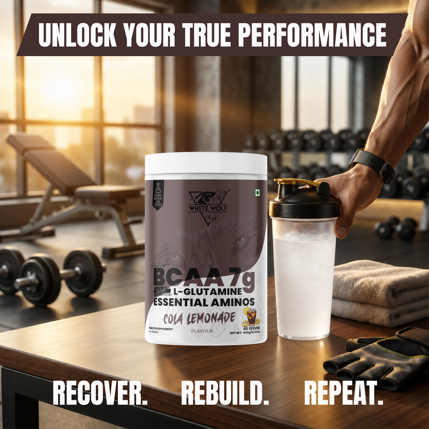BCAA 7 g with L-Glutamine (1 g) & Electrolytes