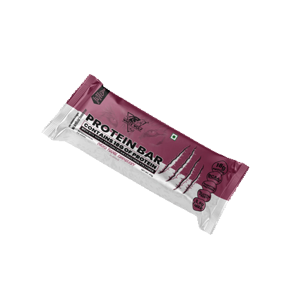 White Wolf Protein Bar (18g Protein) | No Added Sugar | BCAA, Fiber & Digestive Enzymes